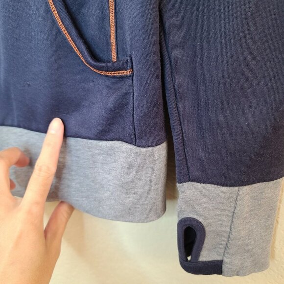 Columbia Jacket Womens Small Navy Blue Knit Full Zip Omni Wick Sportswear Active - Picture 4 of 12